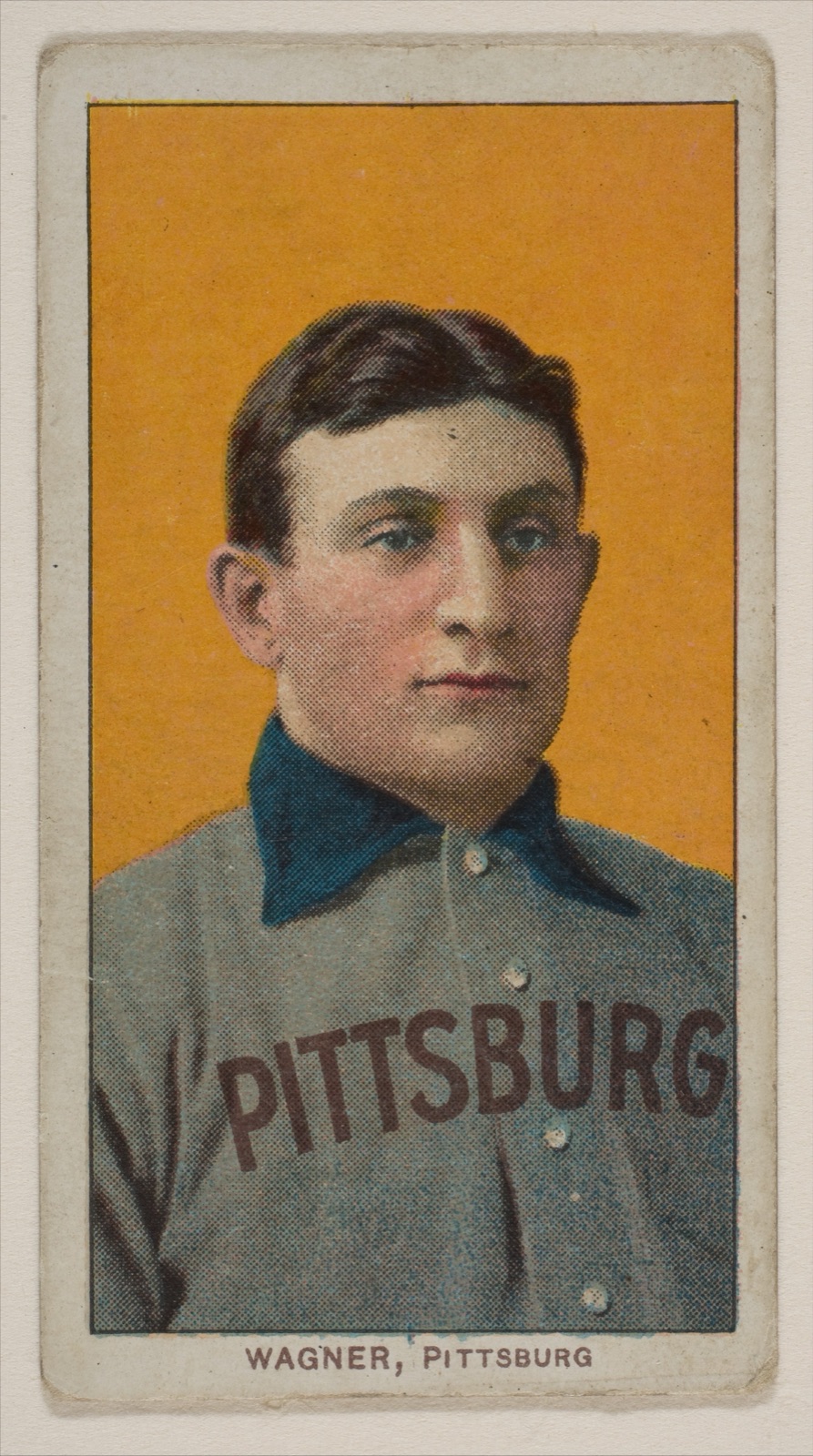 The 1909 T206 Honus Wagner baseball card